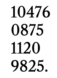 Libre Caslon Text with proportional figures